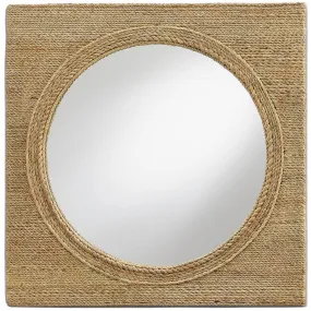 Abaca Rope Square Mirror