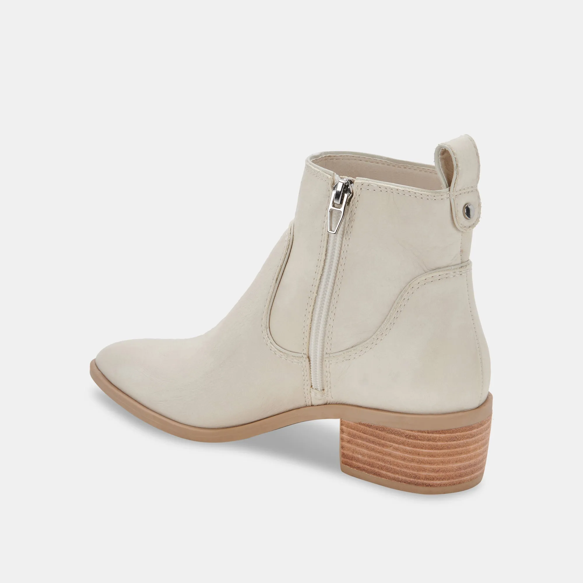 ABLE BOOTIES IVORY NUBUCK re:vita