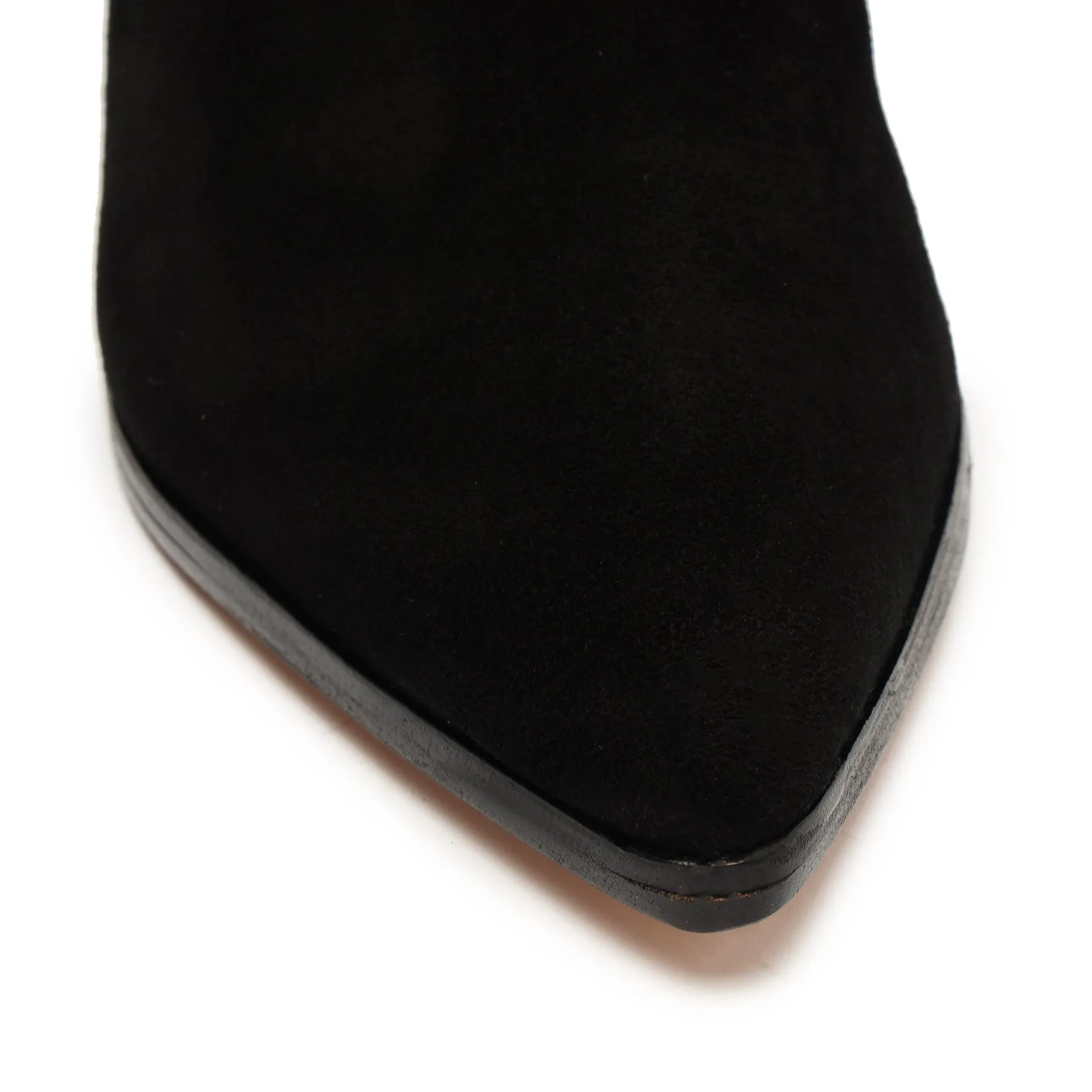 Ashlee Block Suede Bootie