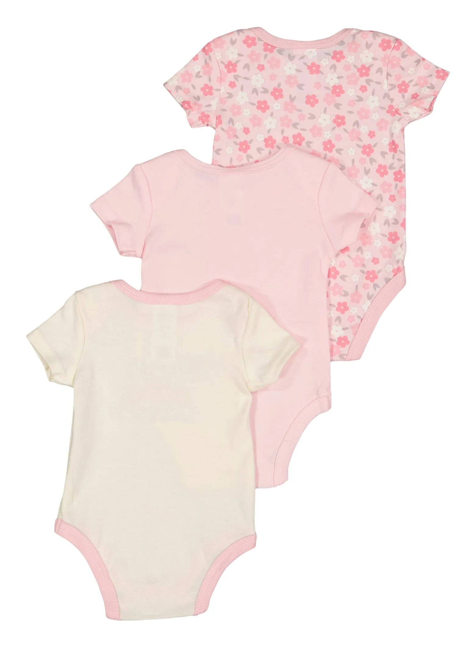 Baby Girls 0-9M Mamas Little Girl Bodysuit Trio