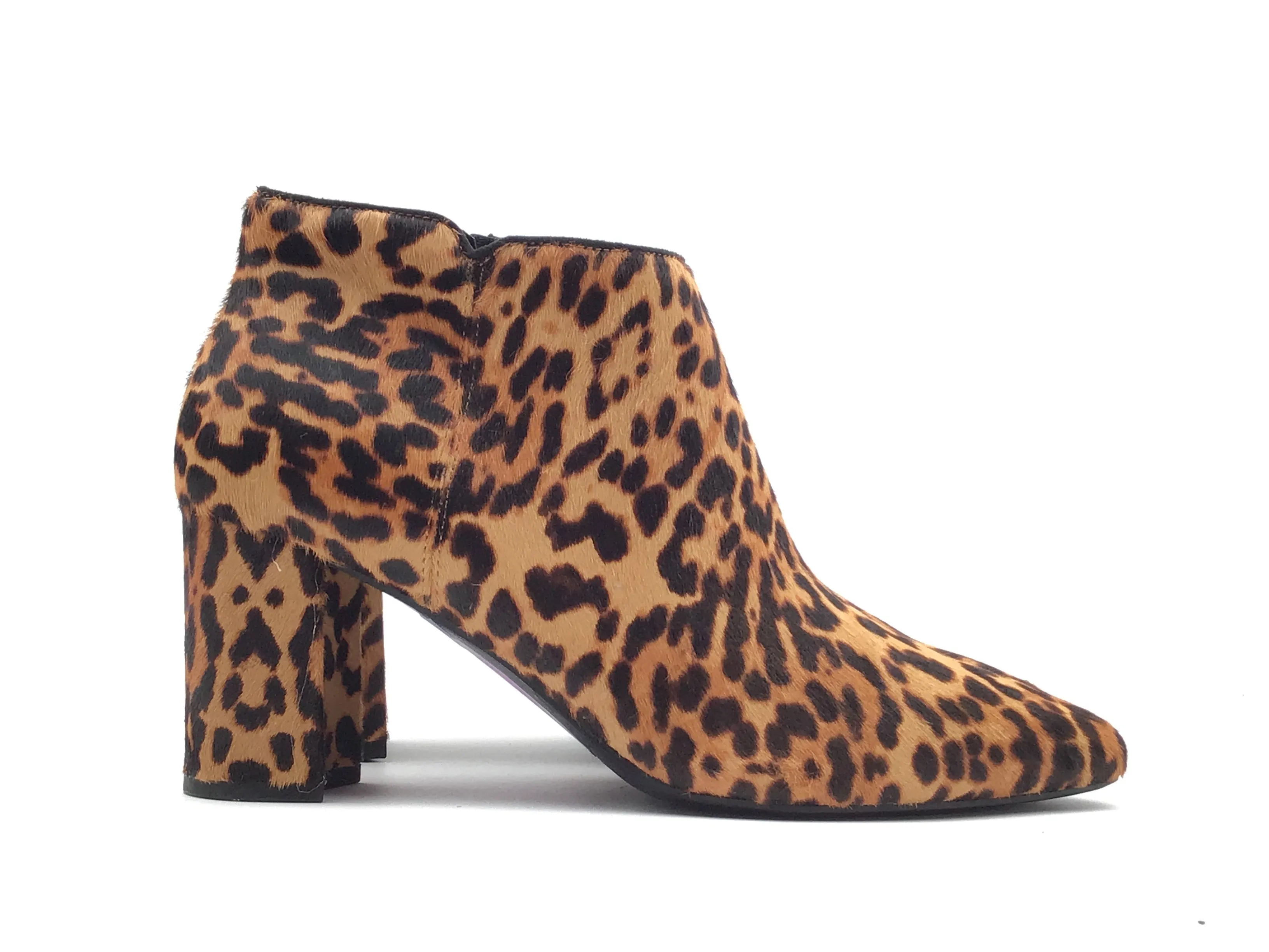 Boots Ankle Heels By Aerosoles In Animal Print, Size: 9.5