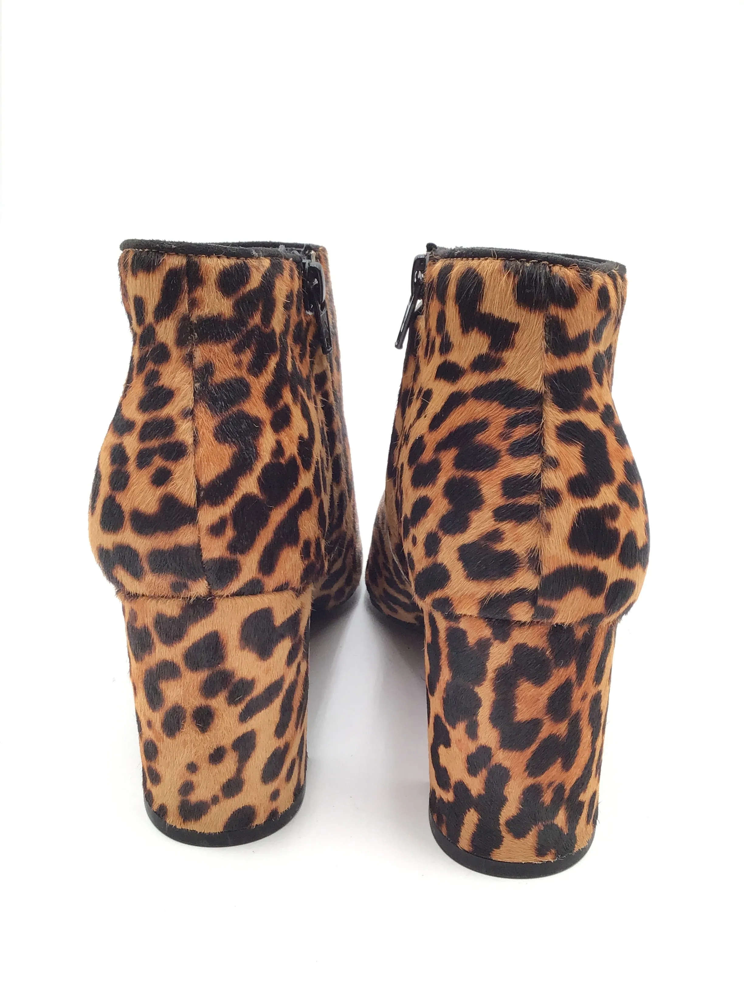 Boots Ankle Heels By Aerosoles In Animal Print, Size: 9.5