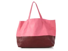 Céline Bicolor Horizontal Cabas Tote