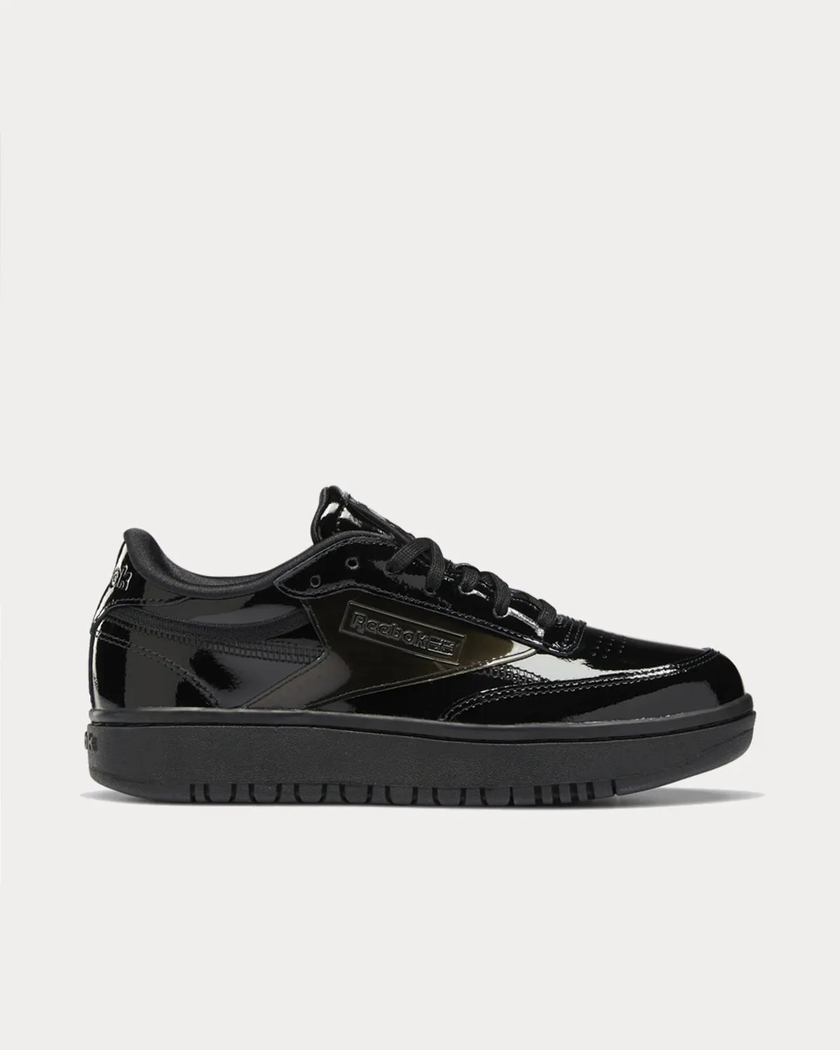 CLUB C Double Black Low Top Sneakers