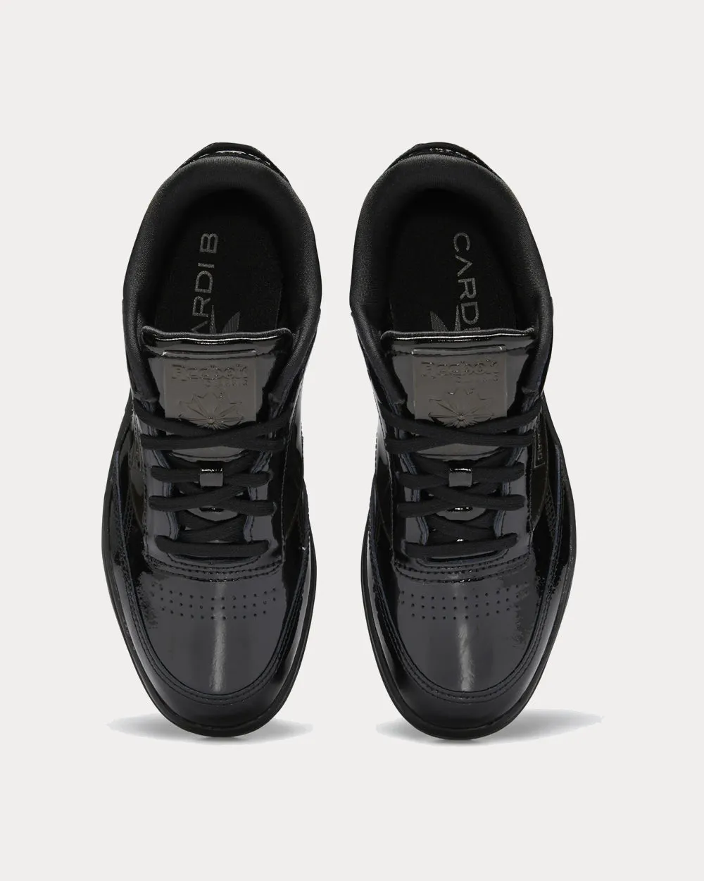 CLUB C Double Black Low Top Sneakers