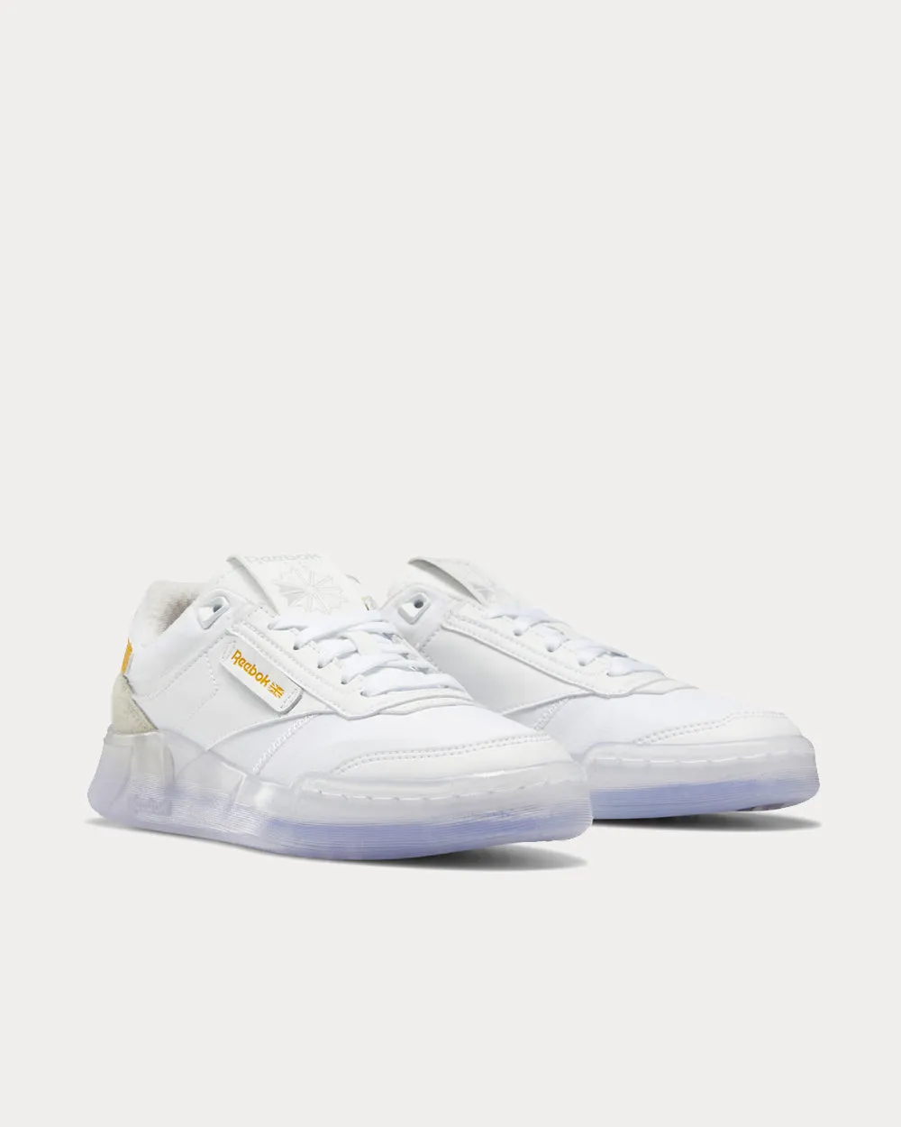 Club C Legacy Cloud White / Hyper Purple / Bright Ochre Low Top Sneakers