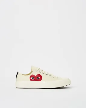 Comme des Garcons Play x Chuck Taylor All Star 1970s OX