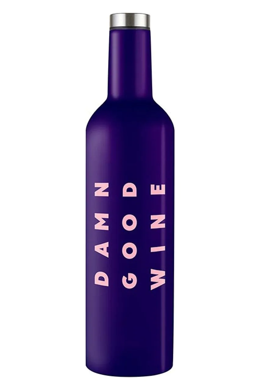 Damn Good Wine Stainless Steel Wine Bottle