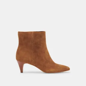 DEE WIDE BOOTIES BROWN SUEDE