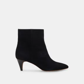 DEE WIDE BOOTIES NERO SUEDE