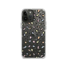 iPhone 12 Pro Max Colourful Leopard Glitter Phone Case