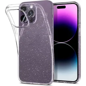 iPhone 14 Pro Case Liquid Crystal Glitter