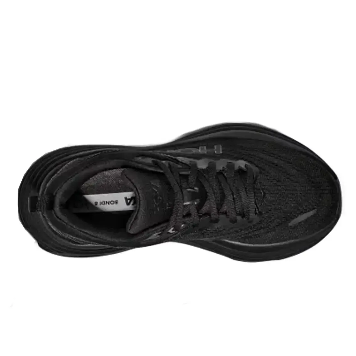 Mens HOKA Bondi 8 - Black / Black