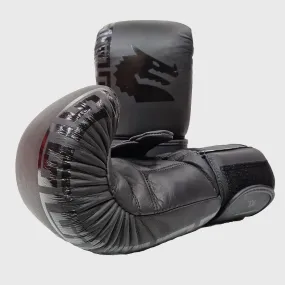 MORGAN B2 BOMBER LEATHER BOXING GLOVES (12-16OZ)