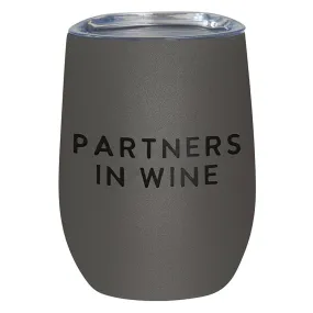 Partners In Wine Stainless Wine Tumbler