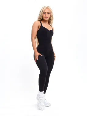 Shape Seamless Bodysuit - Onyx Black