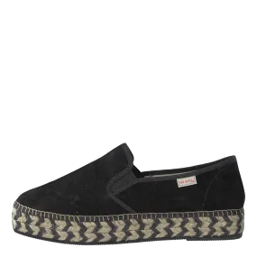 Stepper Espadrillo Black