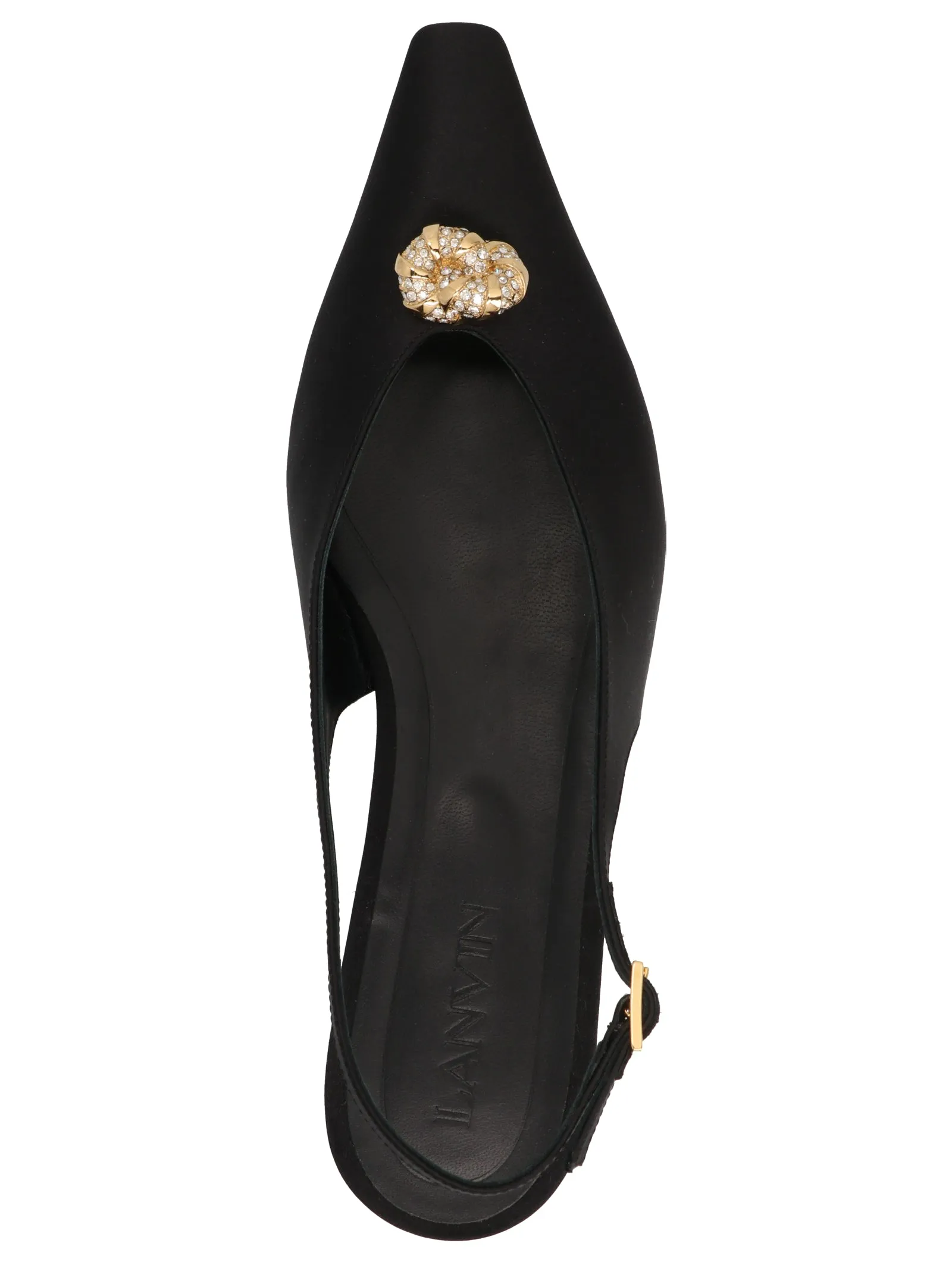 'Swing Back' Flat shoes Nero