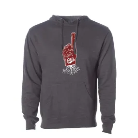 UM Griz Foam Hand Midweight Pullover Hoodie (Unisex)