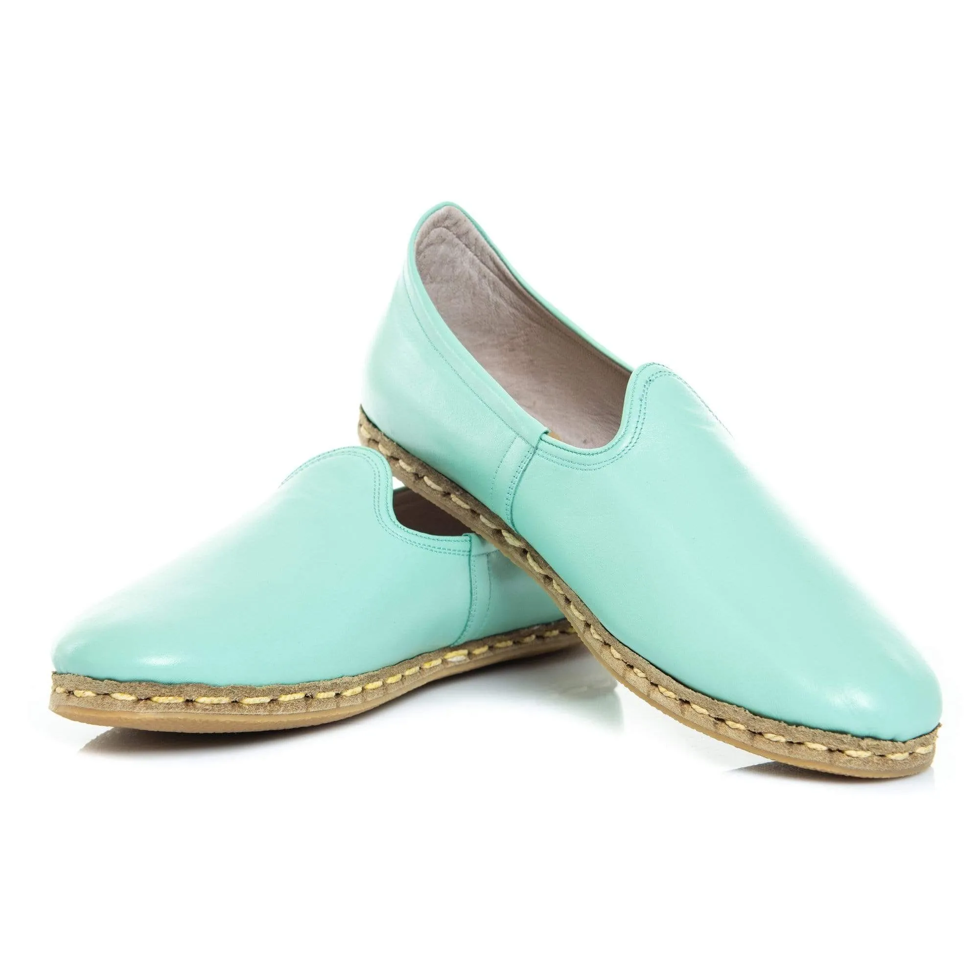 Women's Aqua Slip On Shoes